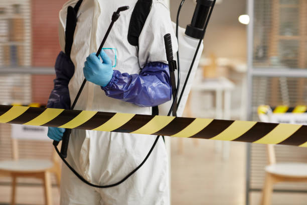 Professional Biohazard Cleanup technician working in Granger, TX